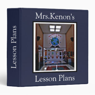 Teacher Lesson Plan Book Binder