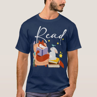 Teacher Library Read Book Club Piggie Elephant Pig T-Shirt