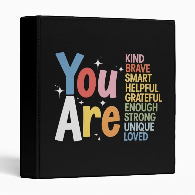 Teacher Life Be Kind Teaching School Students Binder (Front/Spine)