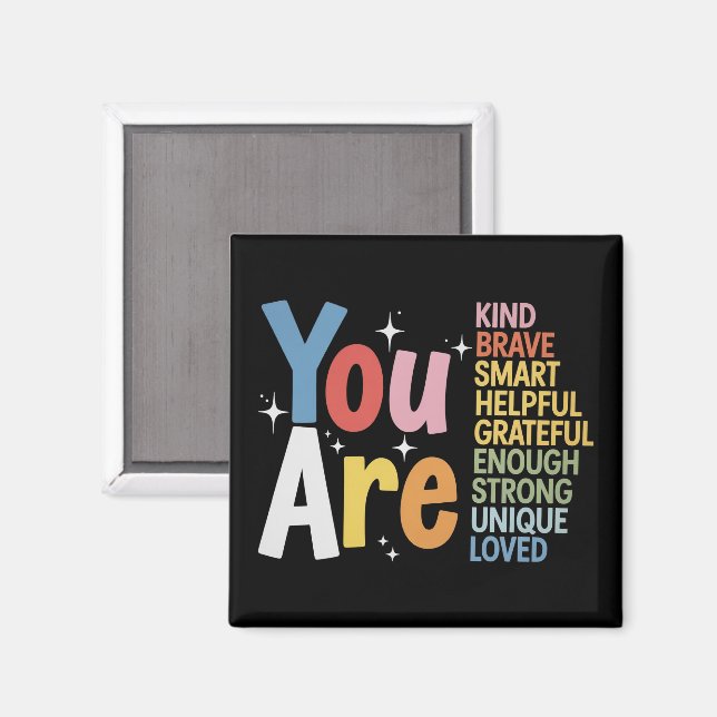 Teacher Life Be Kind Teaching School Students Magnet (Front/Back)