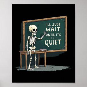 Teacher Life Funny Graphic Casual Soft Cotton Desi Poster