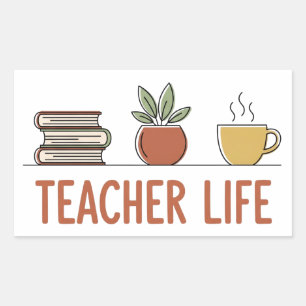 Teacher Life Sticker
