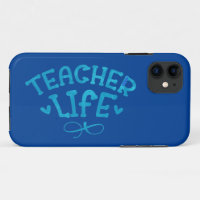TEACHER LIFE typographic                          