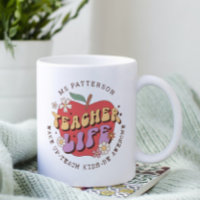 Teacher Life Wake Teach School Personalized Name