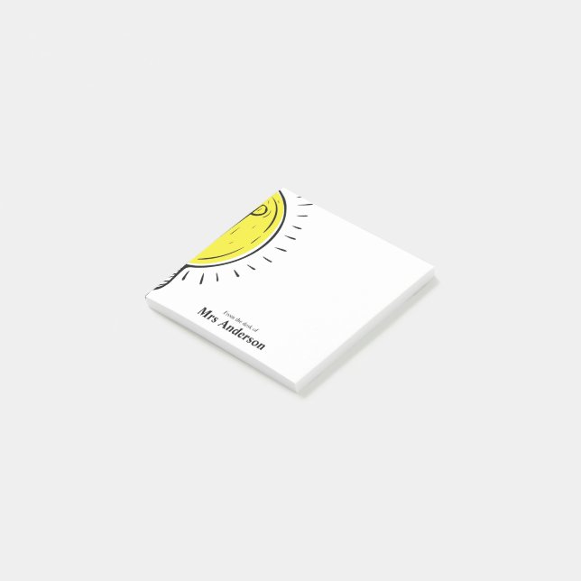 Teacher Lightbulb School Notes (Angled)