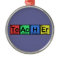 Teacher made of Elements colours