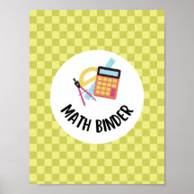 teacher math binder organization 