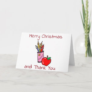 ***TEACHER*** MERRY CHRISTMAS & THANK YOU