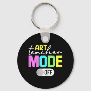 Teacher Mode Off Keychain