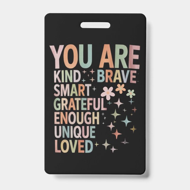 Teacher Motivational First Day Back to School Badge (Front)