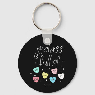 Teacher My Class Is Full Of Fun Keychain