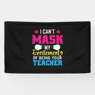 Teacher My Excitement Of Being Your Teacher Banner
