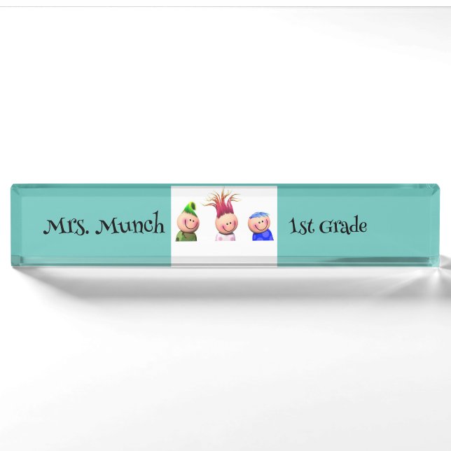Teacher Name Plate (Front)