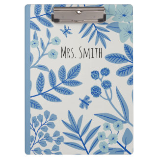 teacher notebook, personalized teacher gift, custo clipboard