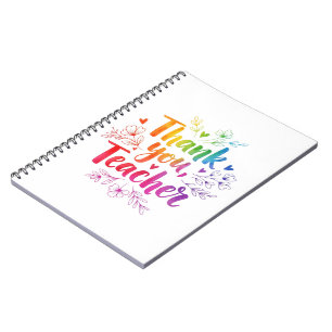 Teacher Notebook – Thank You, Teacher!