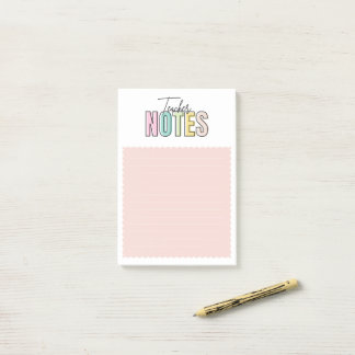 Teacher Notes Post-it® Notes