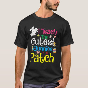 Teacher Of Smart Bunnies Teacher Easter Day Gifts T-Shirt