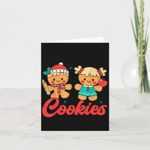 Teacher Of Smart Cookies Cute Gingerbread Teacher Card