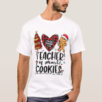 Teacher of Smart Cookies Funny Christmas Buffalo P