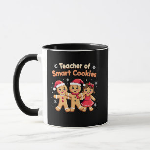 Teacher of Smart Cookies Teaching Christmas Ginger Mug