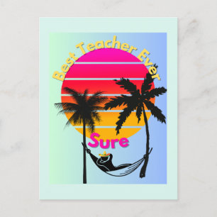 Teacher Of the Year: Sure Holiday Postcard