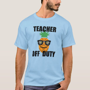 Teacher off Duty Design - T-shirt de base pour hom