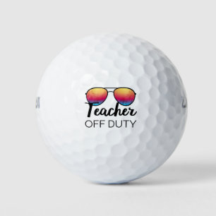 Teacher Off Duty I Golf Balls