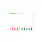 Teacher Personalized Colour Pencil Post It Notes