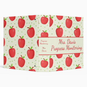 Teacher Personalized Progress Monitoring Binder