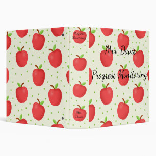 Teacher Personalized Progress Monitoring Binder