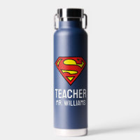 Teacher Personalized Superman Logo