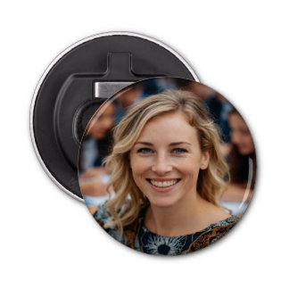 Teacher Photo Customize Personalize Bottle Opener