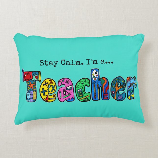 Teacher Pillow (Front)