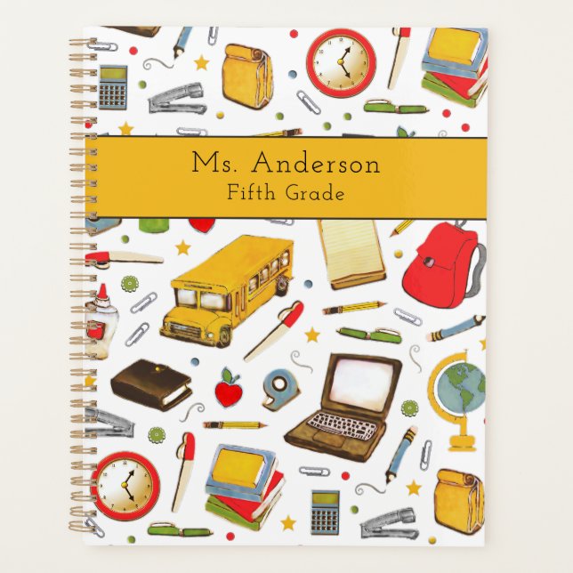 Teacher Planner (Front)
