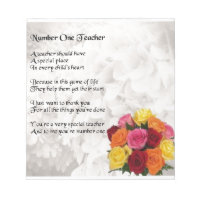 Teacher Poem - Flowers Design