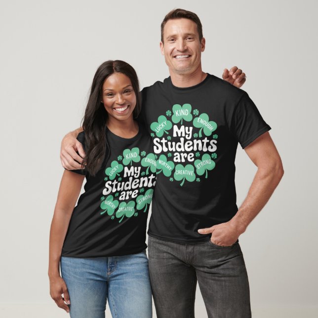 Teacher Positive Affirmations Paddys St Patricks D T-Shirt (Unisex)