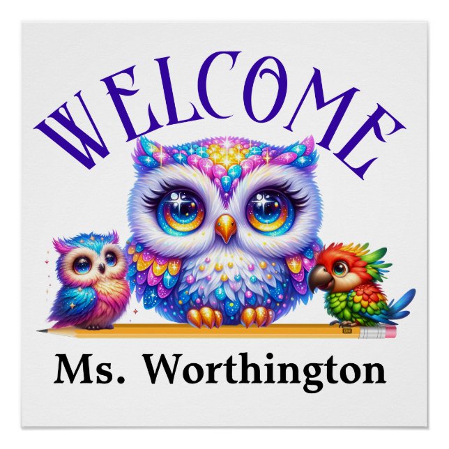 Teacher  poster (Front)