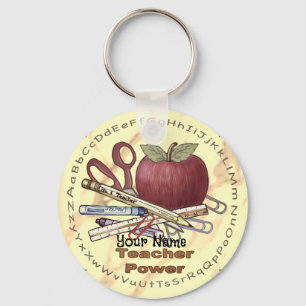 Teacher Power Keychain