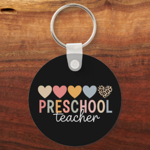 Teacher Preschool Back to School  Keychain