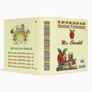 Teacher / Principal School Binder - SRF
