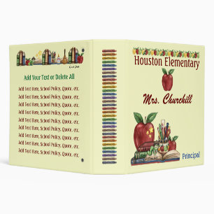 Teacher / Principal School Binder - SRF