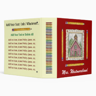Teacher / Principal School Binder - SRF