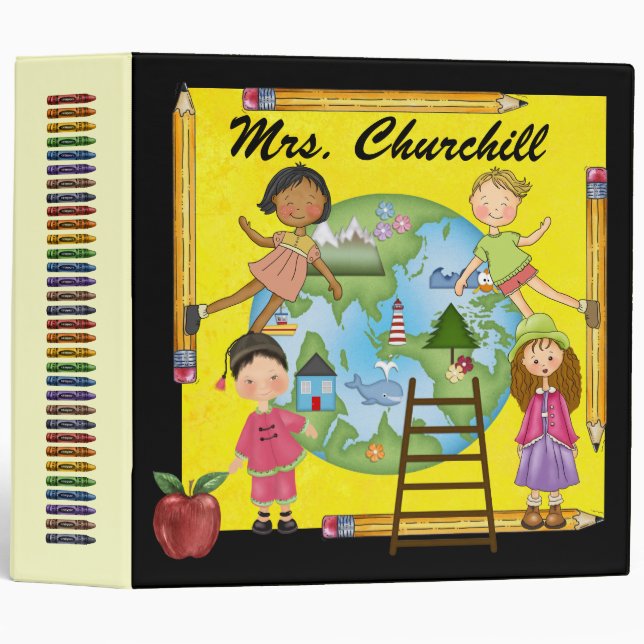 Teacher / Principal School Binder - SRF (Front/Spine)