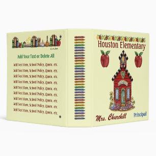 Teacher / Principal School Binder - SRF