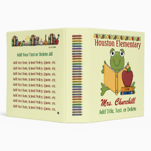 Teacher / Principal School Binder - SRF