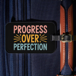 Teacher Progress Over Perfection Back to School  Luggage Tag