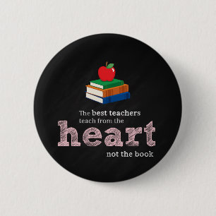 Teacher quote 2 inch round button