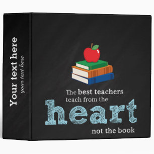 Teacher quote binder