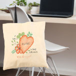 Teacher Quote Country Doodle Big Heart Tote Bag<br><div class="desc">Personalized tote bag with teacher quote - great teacher gift for end of year thank you or teacher appreciation present. The design is printed on both sides and features a country doodle with a big heart and whimsical flowers. The quote reads "it takes a big heart to shape little minds"...</div>