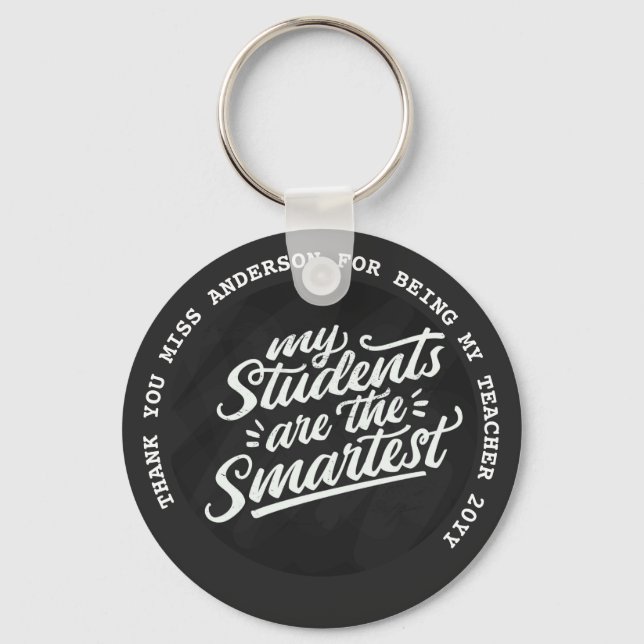 Teacher Quotes Appreciation Retirement Farewell    Keychain (Front)